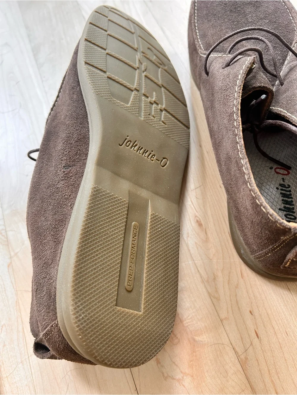 Johnnie-O Brown Suede Malibu Chukka Boots